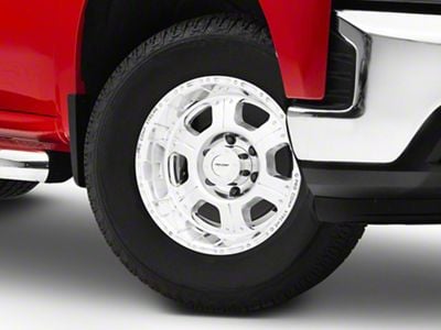 Pro Comp Wheels Kore Polished 6-Lug Wheel; 17x8; 0mm Offset (19-25 Silverado 1500)