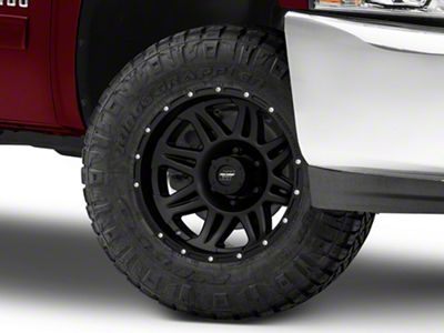 Pro Comp Wheels 05 Series Torq Matte Black 6-Lug Wheel; 17x8; 0mm Offset (07-13 Silverado 1500)