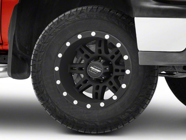 Pro Comp Wheels 31 Series Stryker Matte Black 6-Lug Wheel; 17x9; -6mm Offset (99-06 Silverado 1500)
