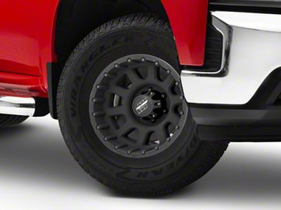 Pro Comp Wheels 32 Series Bandido Flat Black 6-Lug Wheel; 17x9; -6mm Offset (19-24 Silverado 1500)