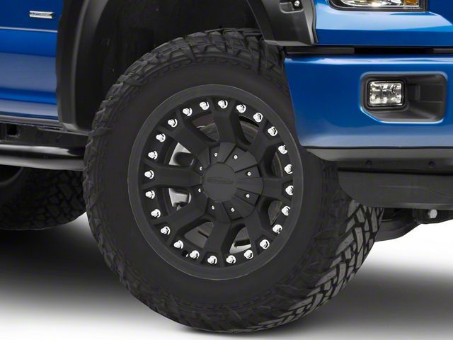Pro Comp Wheels 33 Series Grid Matte Black 6-Lug Wheel; 20x9; 0mm Offset (15-20 F-150)