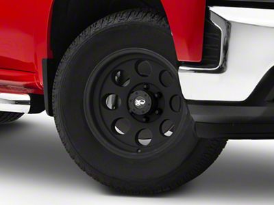 Pro Comp Wheels 69 Series Vintage Flat Black 6-Lug Wheel; 17x9; -6mm Offset (19-25 Silverado 1500)
