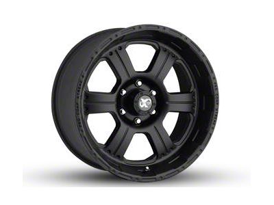 Pro Comp Wheels 89 Series Kore Matte Black 6-Lug Wheel; 17x8; 0mm Offset (19-24 Silverado 1500)
