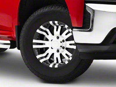 Pro Comp Wheels 01 Series Gloss Black Machined 6-Lug Wheel; 17x8; 0mm Offset (19-25 Silverado 1500)