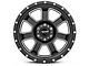 Pro Comp Wheels Sledge Satin Black Milled 6-Lug Wheel; 17x9; -6mm Offset (14-18 Silverado 1500)