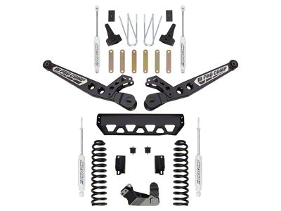 Pro Comp Suspension 4-Inch Stage 2 Suspension Lift Kit with ES9000 Shocks (17-22 4WD 6.7L Powerstroke F-250 Super Duty)