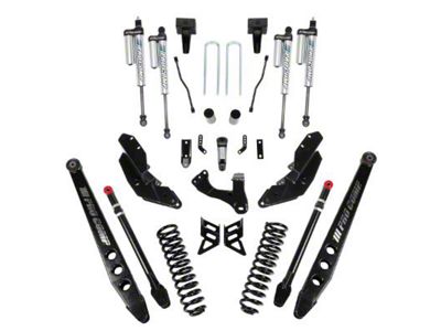 Pro Comp Suspension 6-Inch Stage III 4-Link Suspension Kit with Pro Runner Reservoir Shocks (17-22 4WD 6.7L Powerstroke F-250 Super Duty)