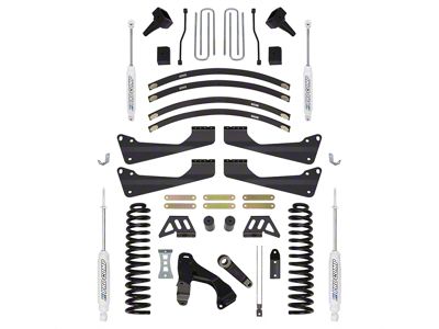 Pro Comp Suspension 8-Inch Stage 1 Suspension Lift Kit with ES9000 Shocks (11-16 4WD 6.7L Powerstroke F-250 Super Duty)