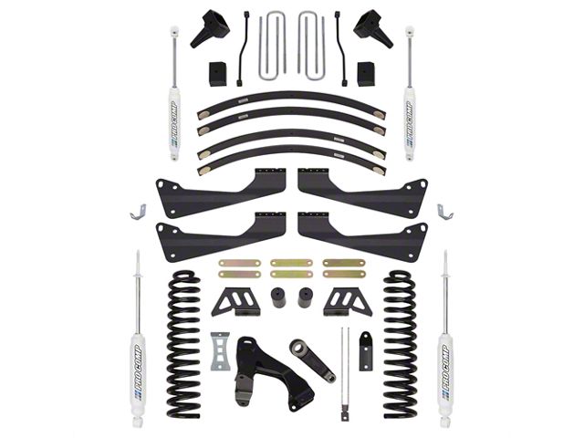 Pro Comp Suspension 8-Inch Stage 1 Suspension Lift Kit with ES9000 Shocks (11-16 4WD 6.7L Powerstroke F-250 Super Duty)