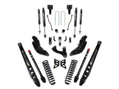 Pro Comp Suspension 4-Inch Stage III 4-Link Suspension Lift Kit with PRO-X Shocks (17-22 F-250 Super Duty)