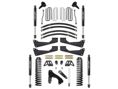 Pro Comp Suspension 6-Inch Stage I Radius Arm Drop Suspension Lift Kit with PRO-X Shocks (11-16 4WD 6.7L Powerstroke F-250 Super Duty)