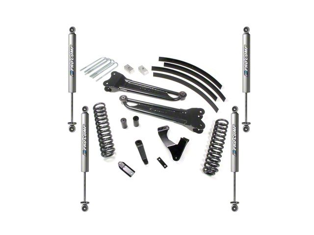 Pro Comp Suspension F-250 Super Duty 6-Inch Stage I Radius Arm ...