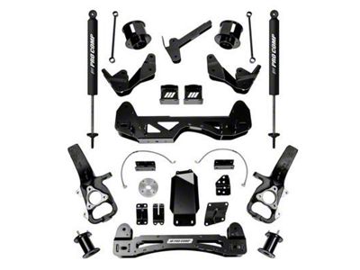 Pro Comp Suspension 6-Inch Stage I Suspension Lift Kit with PRO-X Shocks (19-24 RAM 1500, Excluding TRX)