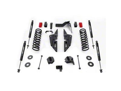 Pro Comp Suspension 4-Inch Stage I Suspension Lift Kit with PRO-X Shocks (14-18 6.7L RAM 2500)