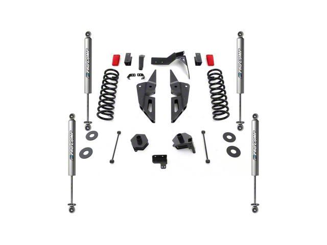 Pro Comp Suspension 4-Inch Stage II Suspension Lift Kit with PRO-M Shocks (14-18 6.7L RAM 2500)