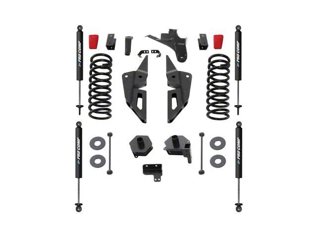 Pro Comp Suspension 4-Inch Stage II Suspension Lift Kit with PRO-X Shocks (19-24 4WD 6.7L RAM 2500)