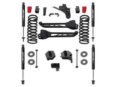 Pro Comp Suspension 4-Inch Stage II Suspension Lift Kit with PRO-X Shocks (19-24 4WD 6.4L RAM 2500)
