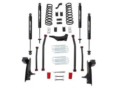 Pro Comp Suspension 6-Inch Long Arm Suspension Lift Kit with PRO-X Shocks (09-10 RAM 2500)