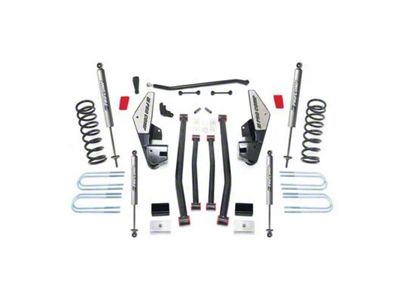 Pro Comp Suspension 6-Inch Long Arm Suspension Lift Kit with PRO-M Shocks (07-08 RAM 3500)