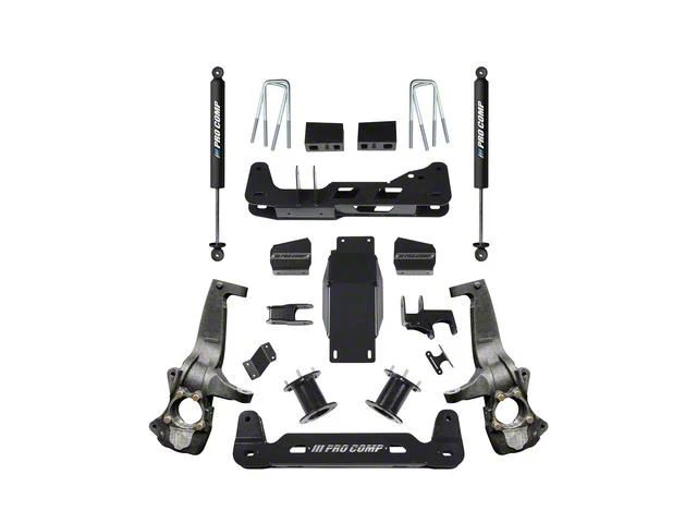 Pro Comp Suspension 6-Inch Suspension Lift Kit with PRO-M Shocks (19-24 Sierra 1500 AT4)