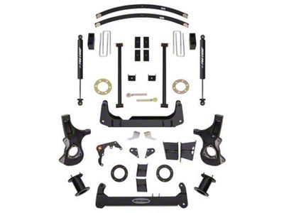 Pro Comp Suspension 6-Inch Suspension Lift Kit with PRO-X Shocks (07-13 Sierra 1500)