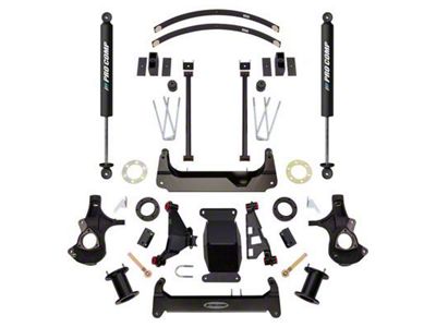 Pro Comp Suspension 6-Inch Suspension Lift Kit with PRO-X Shocks (14-16 Sierra 1500 w/ Stock Cast Steel Control Arms)