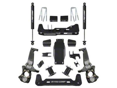 Pro Comp Suspension 6-Inch Suspension Lift Kit with PRO-X Shocks (19-25 Sierra 1500 AT4)
