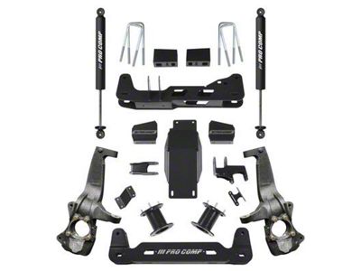 Pro Comp Suspension 6-Inch Suspension Lift Kit with PRO-X Shocks (19-24 Sierra 1500 AT4)