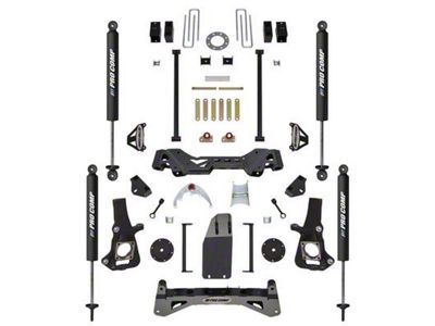 Pro Comp Suspension 6-Inch Suspension Lift Kit with PRO-X Shocks (07-10 Sierra 2500 HD)