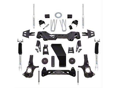 Pro Comp Suspension 6-Inch Stage I Suspension Lift Kit with ES9000 Shocks (11-19 Sierra 3500 HD SRW)