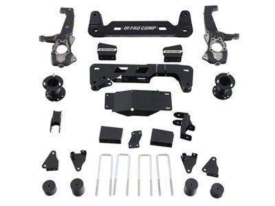 Pro Comp Suspension 6-Inch Suspension Lift Kit with Rear Shock Extentions (19-25 Silverado 1500, Excluding Trail Boss & ZR2)