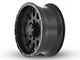 Pro Comp Wheels Syndrome Satin Black 6-Lug Wheel; 17x9; -6mm Offset (14-18 Sierra 1500)