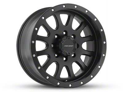 Pro Comp Wheels Syndrome Satin Black 6-Lug Wheel; 17x9; -6mm Offset (14-18 Silverado 1500)