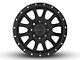 Pro Comp Wheels Syndrome Satin Black 6-Lug Wheel; 17x9; -6mm Offset (07-13 Sierra 1500)
