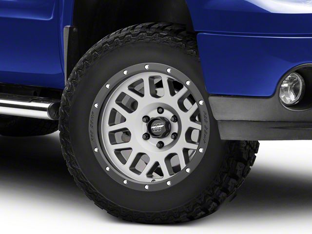 Pro Comp Wheels Vertigo Matte Graphite 6-Lug Wheel; 17x9; -6mm Offset (07-13 Sierra 1500)