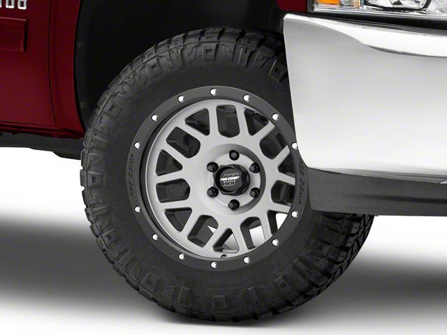 Pro Comp Wheels Vertigo Matte Graphite 6-Lug Wheel; 18x9; 0mm Offset (07-13 Silverado 1500)
