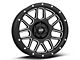 Pro Comp Wheels Vertigo Satin Black Milled 6-Lug Wheel; 17x9; -6mm Offset (14-18 Sierra 1500)