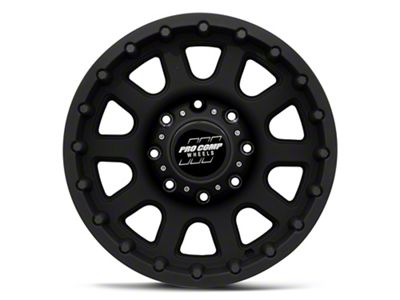 Pro Comp Wheels 32 Series Bandido Flat Black 8-Lug Wheel; 17x9; -6mm Offset (01-06 Sierra 3500 HD SRW)