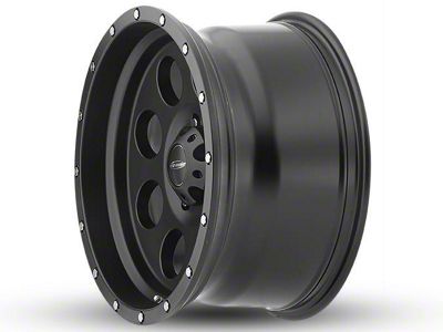 Pro Comp Wheels Proxy Satin Black 8-Lug Wheel; 17x9; -6mm Offset (01-06 Sierra 3500 HD SRW)