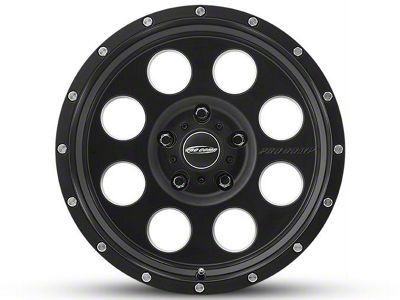 Pro Comp Wheels Proxy Satin Black 8-Lug Wheel; 17x9; -6mm Offset (01-06 Silverado 2500 HD)