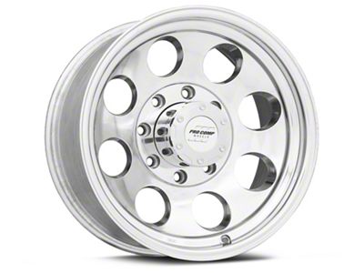 Pro Comp Wheels 69 Series Polished 8-Lug Wheel; 18x9; -6mm Offset (01-06 Silverado 3500 HD SRW)