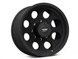 Pro Comp Wheels 69 Series Vintage Flat Black 8-Lug Wheel; 17x9; -6mm Offset (01-06 Silverado 3500 HD SRW)