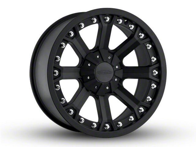 Pro Comp Wheels 33 Series Grid Matte Black 5-Lug Wheel; 20x9; 0mm Offset (02-08 RAM 1500, Excluding Mega Cab)