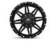 Pro Comp Wheels Blockade Gloss Black Milled 5-Lug Wheel; 20x9.5; -6mm Offset (02-08 RAM 1500, Excluding Mega Cab)