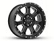 Pro Comp Wheels Sledge Satin Black Milled 5-Lug Wheel; 20x9; 0mm Offset (02-08 RAM 1500, Excluding Mega Cab)