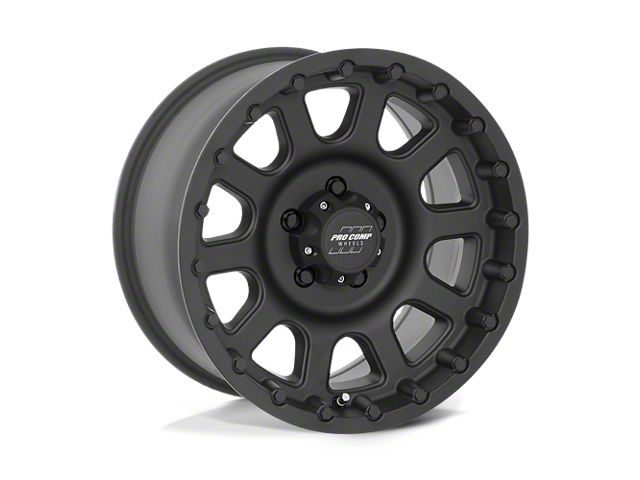 Pro Comp Wheels Bandido Flat Black 6-Lug Wheel; 17x9; -6mm Offset (04-08 F-150)