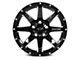 Pro Comp Wheels Patriot Gloss Black Milled 6-Lug Wheel; 20x9; 0mm Offset (07-13 Sierra 1500)