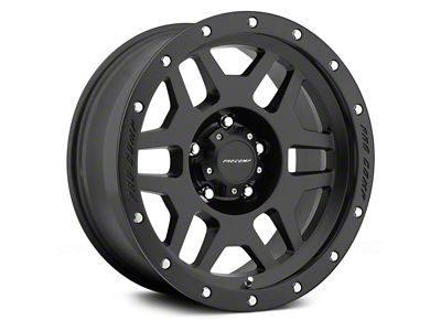 Pro Comp Wheels Phaser Satin Black 6-Lug Wheel; 18x9; 12mm Offset (07-13 Sierra 1500)