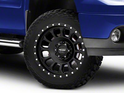 Pro Comp Wheels Rockwell Satin Black 6-Lug Wheel; 20x9; 0mm Offset (07-13 Sierra 1500)