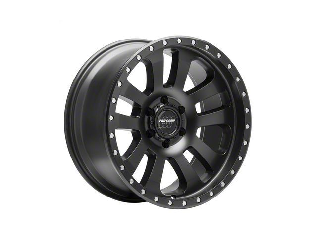 Pro Comp Wheels Tahoe Prodigy Satin Black 6-Lug Wheel; 17x9; -6mm ...